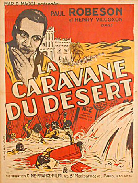 Dark Sands Original 1938 French Moyenne Movie Poster