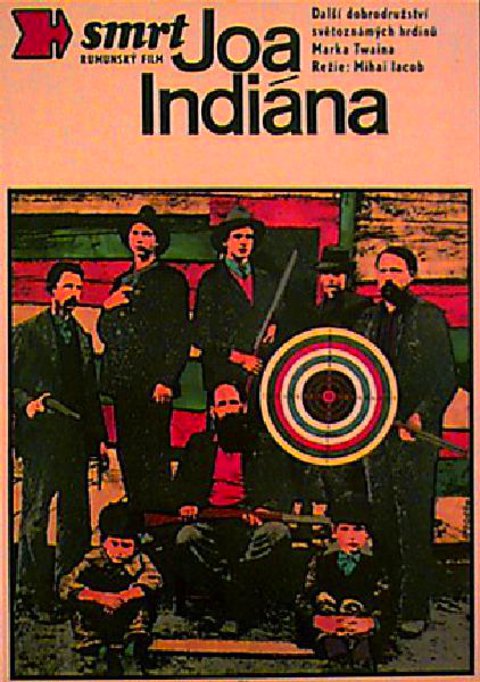 The Death of Joe the Indian Original 1970 Czech A1 Movie Poster