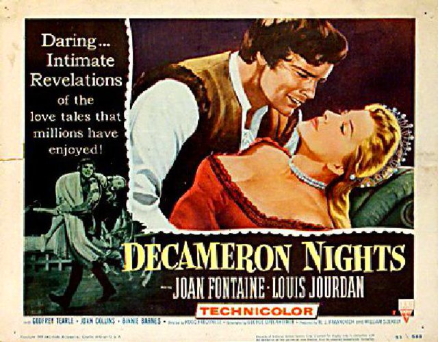 Decameron Nights Original 1953 U.S. Scene Card