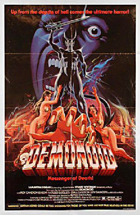Demonoid: Messenger of Death Original 1981 U.S. One Sheet Movie Poster