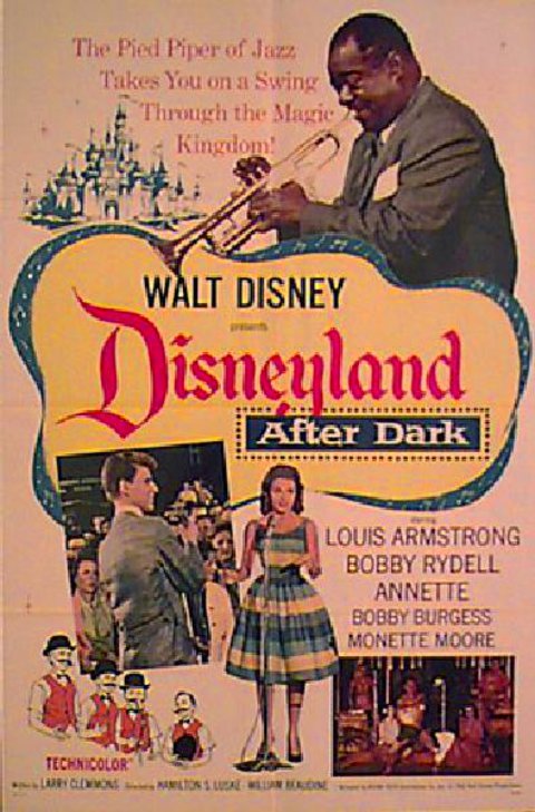 DISNEYLAND AFTER DARK Original 1963 U.S. One Sheet Movie Poster