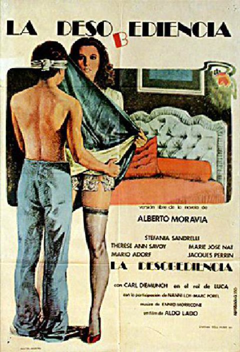 La disubbidienza Original 1981 Argentine Movie Poster