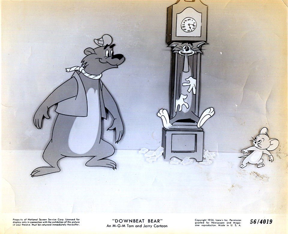 DOWNBEAT BEAR Original 1956 U.S. Silver Gelatin Single-Weight Photo