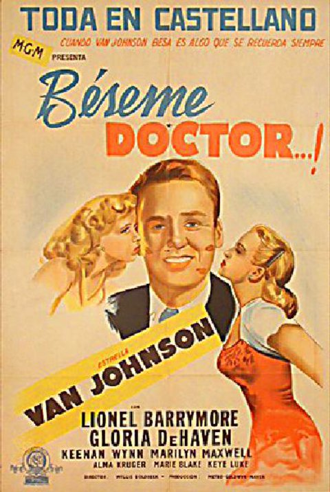 Dr. Gillespie's Criminal Case Original 1943 Argentine Movie Poster