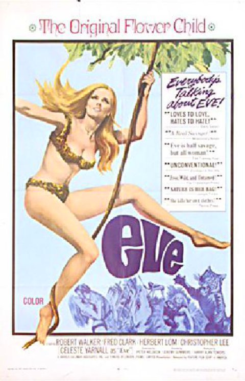 Eve Original 1968 U.S. One Sheet Movie Poster