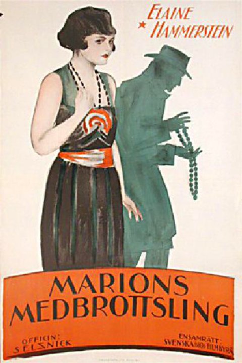 Evidence 1923 Swedish A1 Poster