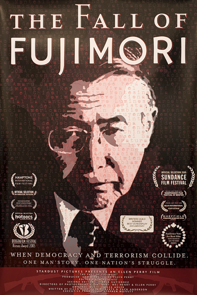 The Fall of Fujimori Original 2005 U.S. Movie Poster