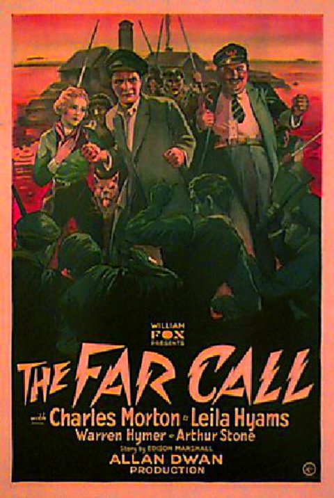 The Far Call Original 1929 U.S. One Sheet Movie Poster