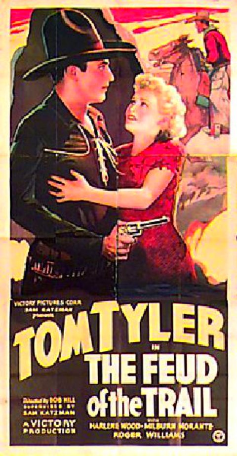 The Feud of the Trail 1937 U.S. Three Sheet Poster