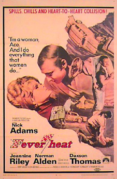 Fever Heat Original 1968 U.S. One Sheet Movie Poster