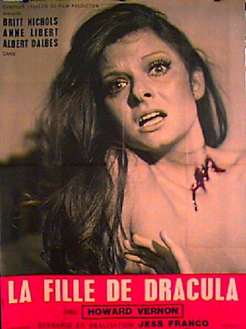 La fille de Dracula Original 1971 French Grande Movie Poster