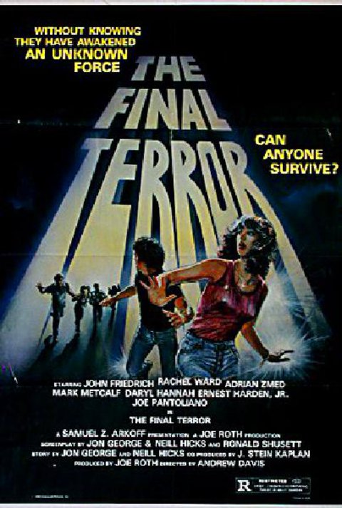 The Final Terror Original 1983 U.S. One Sheet Movie Poster