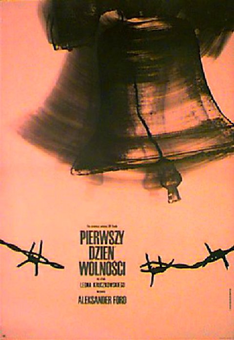The First Day of Freedom Original 1965 Polish A0 Movie Poster