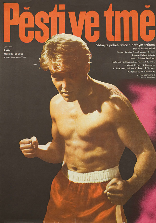 Fists in the Dark Original 1988 Czech A3 Movie Poster