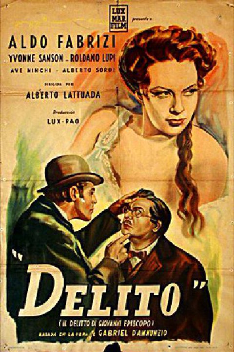 Flesh Will Surrender Original 1947 Argentine Movie Poster