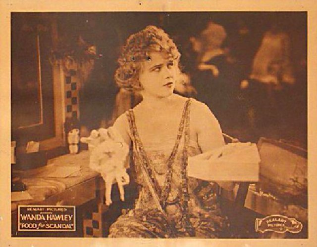 Food for Scandal 1920 U.S. Scene Card