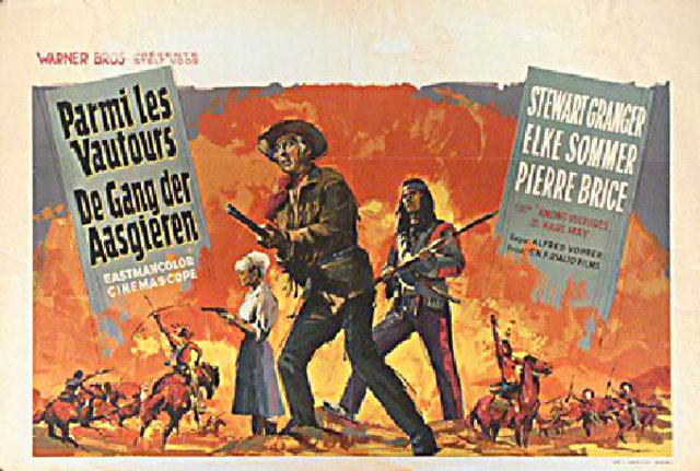 Frontier Hellcat Original 1966 Belgian Movie Poster