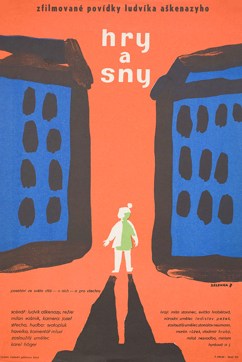 Games and Dreams 1958 Czech A3 Poster