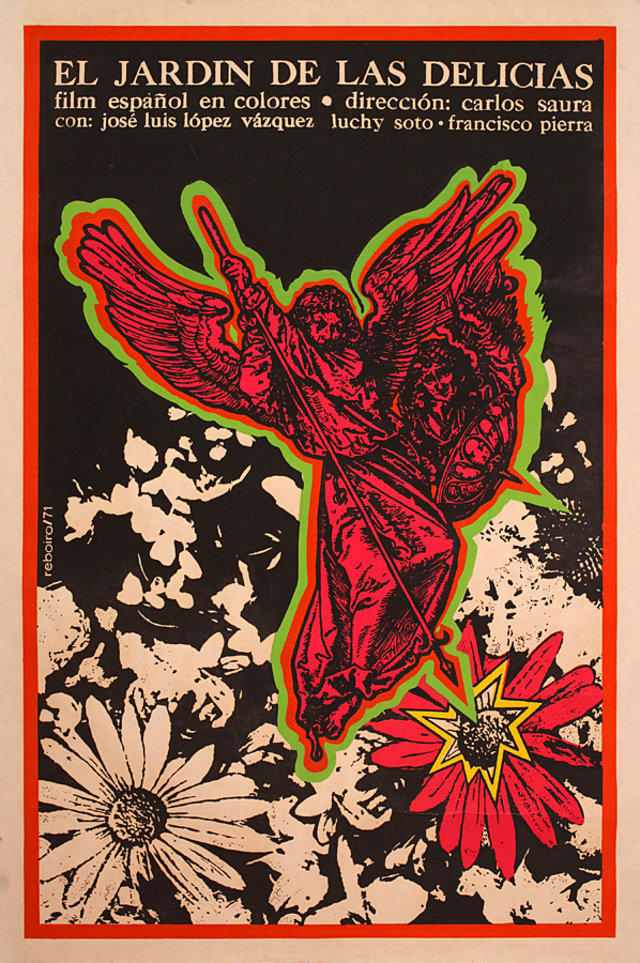 The Garden of Delights Original 1971 Cuban Movie Poster