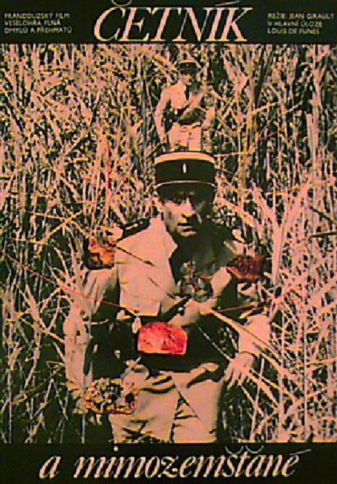 Le gendarme et les extra-terrestres Original 1982 Czech A1 Movie Poster