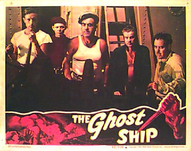The Ghost Ship Original 1943 U.S. Scene Card