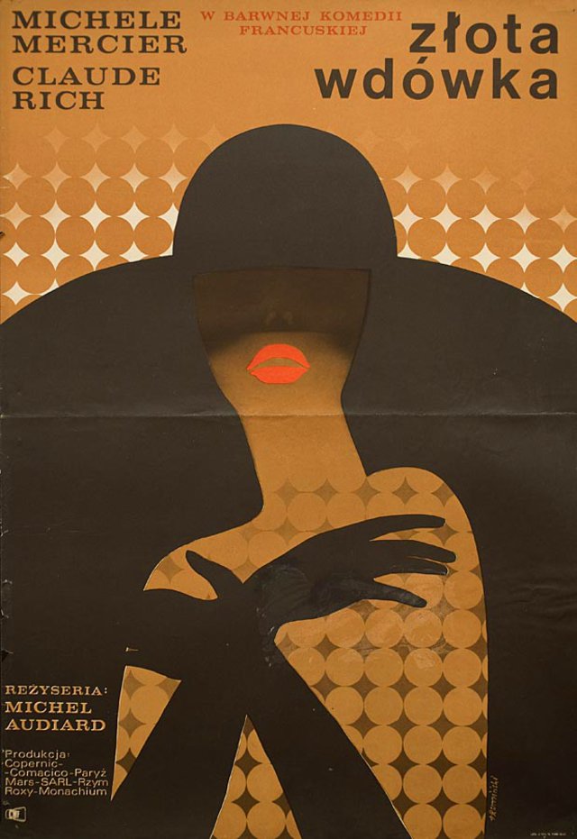 A Golden Widow Original 1972 Polish A1 Movie Poster