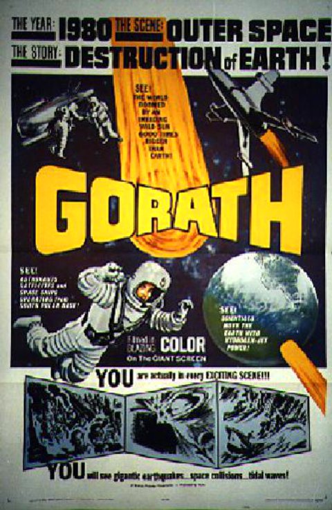 Gorath Original 1964 U.S. One Sheet Movie Poster