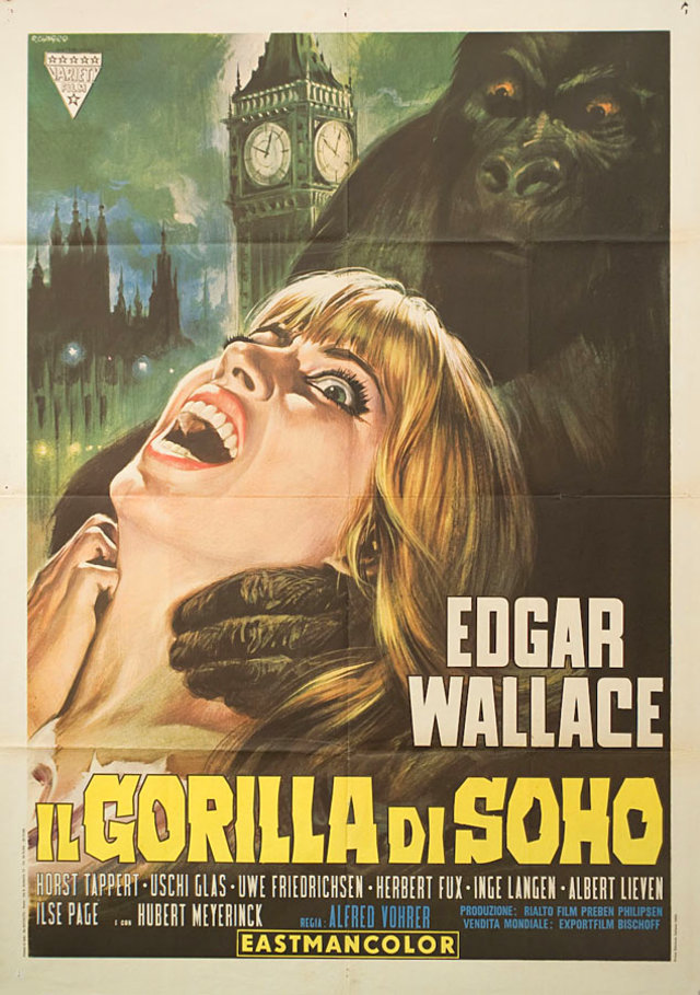 Gorilla Gang 1969 Italian Due Fogli Poster