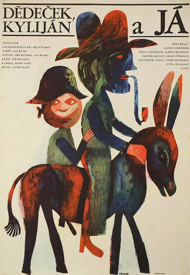 Grandpa, Kylian and I Original 1966 Czech A3 Movie Poster