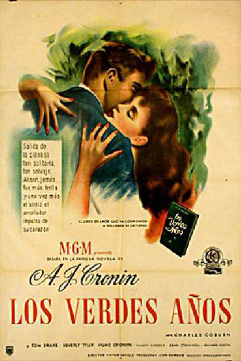 The Green Years Original 1946 Argentine Movie Poster