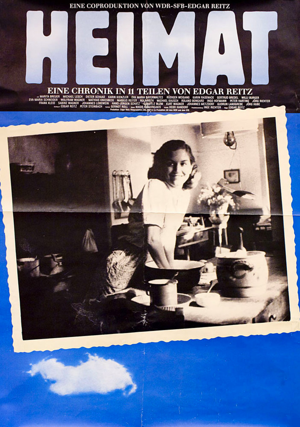 Heimat: A Chronicle of Germany Original 1984 German A1 Movie Poster