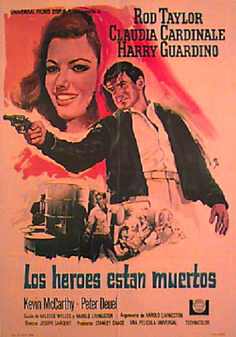 The Hell with Heroes Original 1968 Spanish B1 Movie Poster