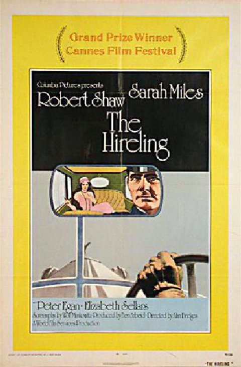 The Hireling Original 1973 U.S. One Sheet Movie Poster
