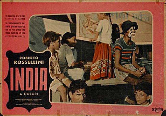 India: Matri Bhumi Original 1959 Italian Fotobusta Movie Poster
