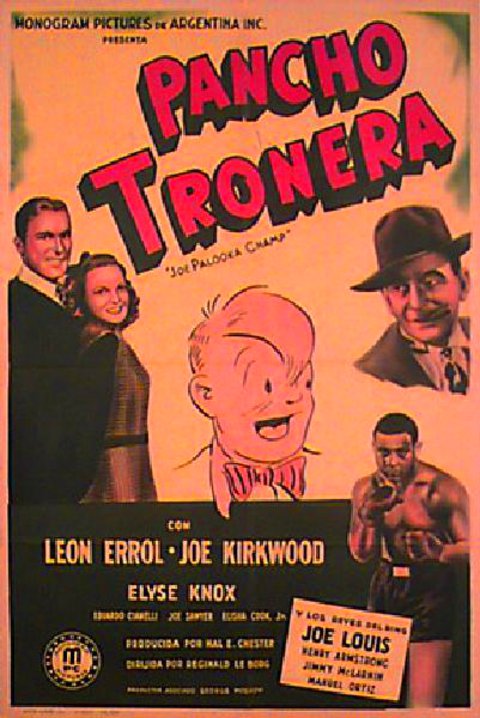 Joe Palooka, Champ Original 1946 Argentine Movie Poster