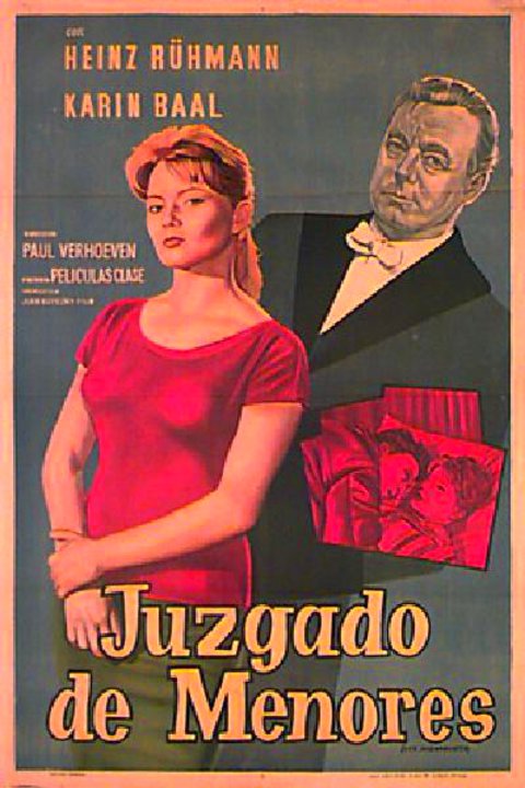 The Judge and the Sinner Original 1964 Argentine Movie Poster