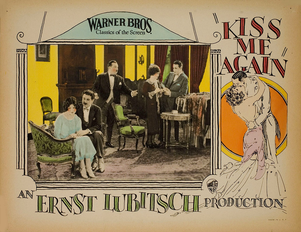 Kiss Me Again Original 1925 U.S. Scene Card