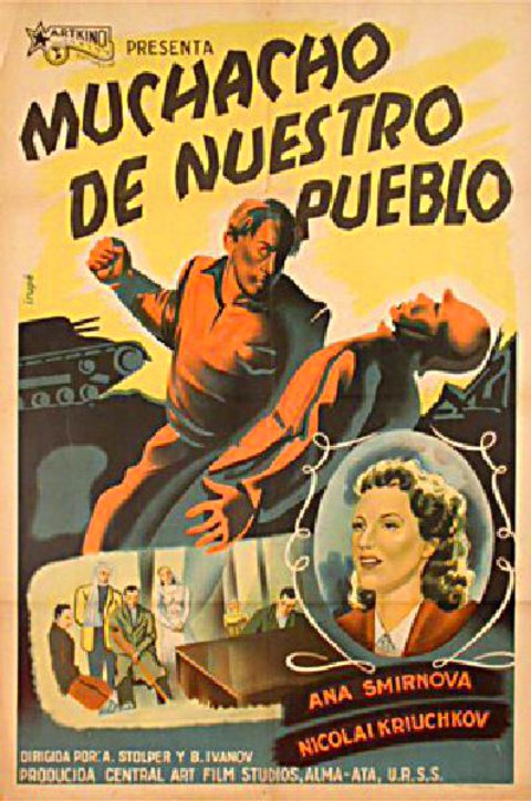 Lad from Our Town Original 1942 Argentine Movie Poster