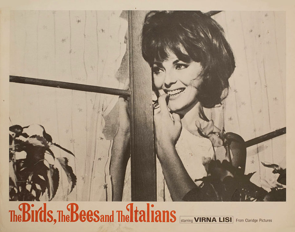 The Birds, the Bees and the Italians Original 1980 U.S. Scene Card