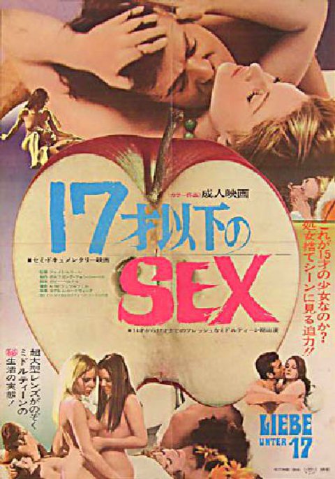 Love Under 17 Original 1974 Japanese B2 Movie Poster