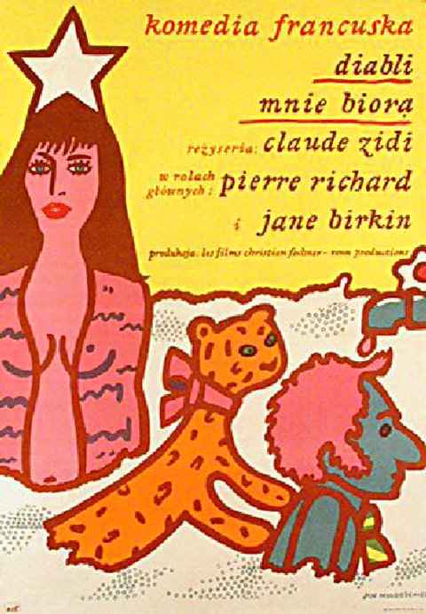 Lucky Pierre 1974 Polish A1 Poster