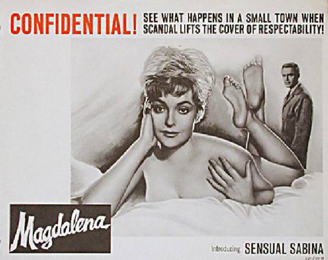 MAGDALENA Original 1960 U.S. Scene Card