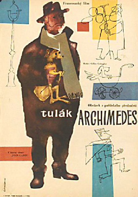 The Magnificent Fraud Original 1960 Czech A3 Movie Poster