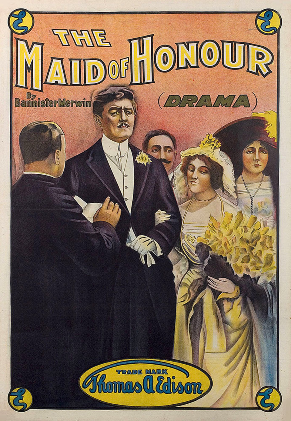 The Maid of Honor Original 1913 U.S. One Sheet Movie Poster