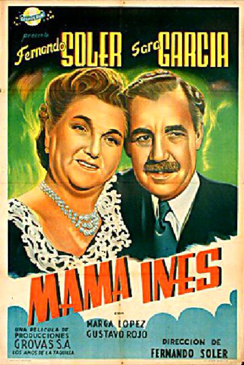Mama Ines Original 1946 Argentine Movie Poster