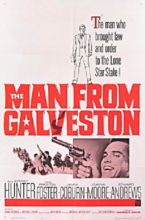 The Man from Galveston Original 1963 U.S. One Sheet Movie Poster