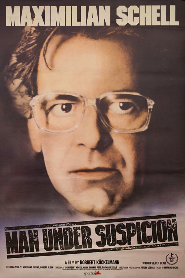 Man Under Suspicion Original 1985 U.S. One Sheet Movie Poster