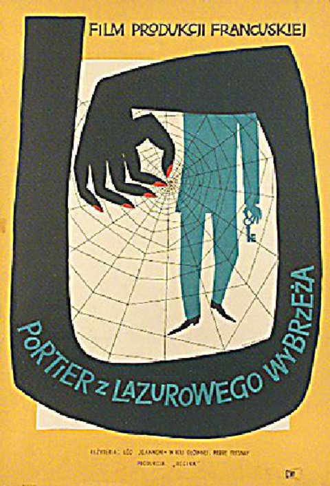 THE MAN WITH GOLDEN KEYS Original 1957 Polish A1 Movie Poster