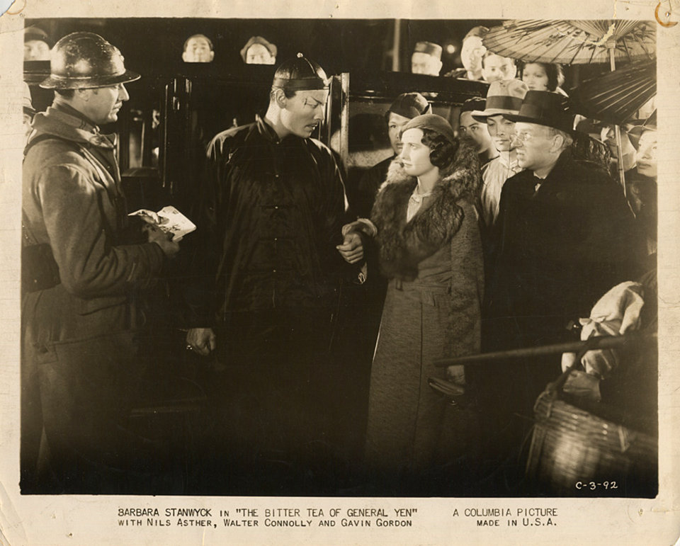 The Bitter Tea of General Yen Original 1942 U.S. Silver Gelatin Single-Weight Photo