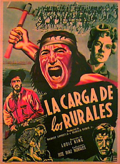 Massacre Original 1956 Mexican B1 Movie Poster